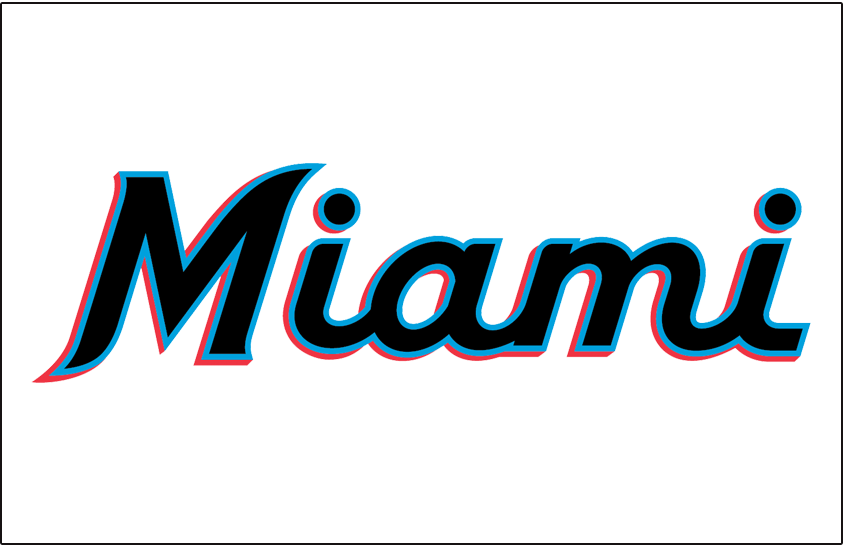 Miami Marlins 2019-Pres Jersey Logo v2 DIY iron on transfer (heat transfer)...